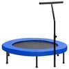 vidaXL Cama el&aacute;stica fitness con asa y almohadilla de seguridad 122 cm