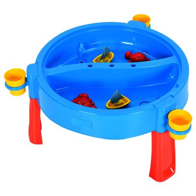 vidaXL Mesa de agua y arena para niños 3-1