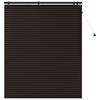 vidaXL Persiana veneciana Marr&oacute;n Oscuro 130 x 160 cm 35 mm