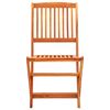 vidaXL Set de comedor de jard&iacute;n plegable 7 pzas madera eucalipto