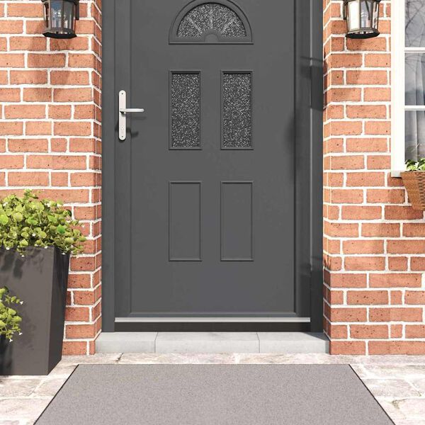 vidaXL Sellos de cepillo para puertas autoadhesivos 6 pcs 100 cm