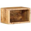 vidaXL Armario de Noche Marr&oacute;n 40 x 30 x 25 cm Madera de mango maciza