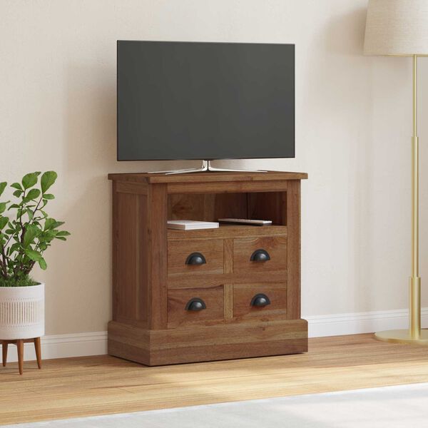 vidaXL Armario de almacenamiento con caj&oacute;n Natural 60 x 30 x 60 cm