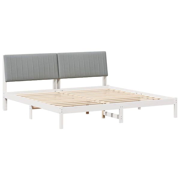 vidaXL Estructura de cama 200 x 200 cm Madera de pino macizo
