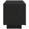 vidaXL Gabinete de TV Roble Negro 100 x 35 x 40 cm