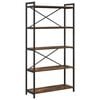 vidaXL Estante de libros 80 x 30 x 155 cm Madera de ingenier&iacute;a