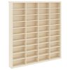 vidaXL Expositor de Pared Montada en la pared Beige 40 x 4,5 x 43 cm