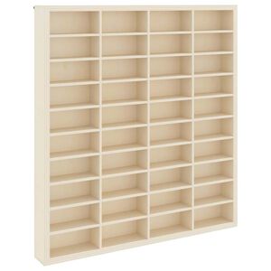vidaXL Expositor de Pared Montada en la pared Beige 40 x 4,5 x 43 cm