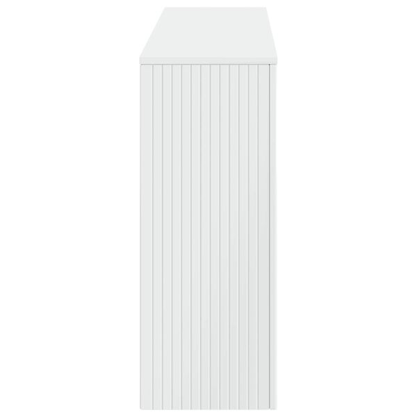 vidaXL Mesa Consola Alto Brillo 155 x 29 x 74 cm Madera de ingenier&iacute;a