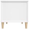vidaXL Mesa de centro madera contrachapada blanco 90x44,5x45 cm