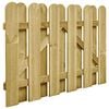 vidaXL Puerta de jard&iacute;n 100 x 75 cm Madera de Pino Maciza Verde