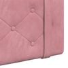 vidaXL Cabecera Colgante Rosa 110 x 55 x 5 cm Terciopelo