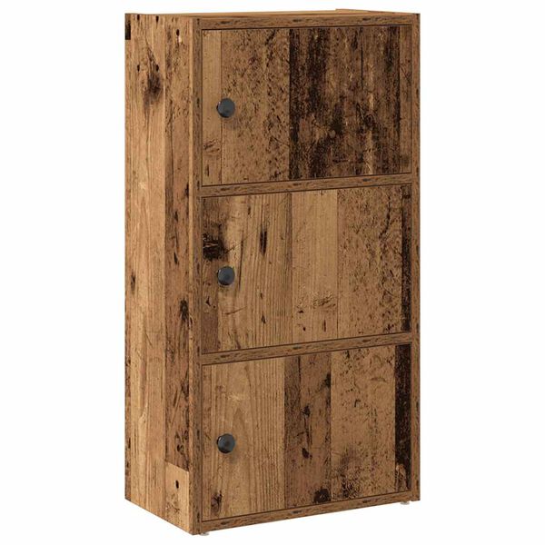 vidaXL Estanter&iacute;a madera de ingenier&iacute;a color envejecido 40x24x77 cm