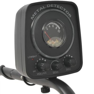 vidaXL Detector de metales con indicador LED 160 cm