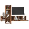 vidaXL Conjunto de mueble de TV 5 pcs Madera envejecida