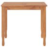 vidaXL Juego de comedor para jard&iacute;n 3 pzas madera maciza de teca