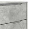 vidaXL Gabinete de Ba&ntilde;o con caj&oacute;n Gris Concreto 72,5 x 36,5 x 100 cm