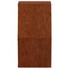 vidaXL Jardineras de pared 2 uds acero corten oxidado 46x10x40 cm