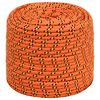 vidaXL Cuerda de barco polipropileno naranja 6 mm 500 m