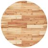 vidaXL Tablero de mesa redondo madera maciza de acacia &Oslash;80x2 cm