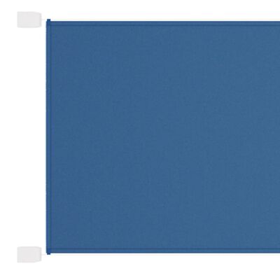 vidaXL Toldo vertical tela oxford azul 100x800 cm