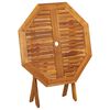 vidaXL Juego de comedor de jard&iacute;n 5 piezas madera maciza de acacia