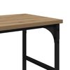 vidaXL Mesa Consola con estante Roble artesanal 150 x 29 x 76,5 cm