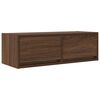 vidaXL Mueble de TV madera contrachapada roble marr&oacute;n 80x31x25,5 cm