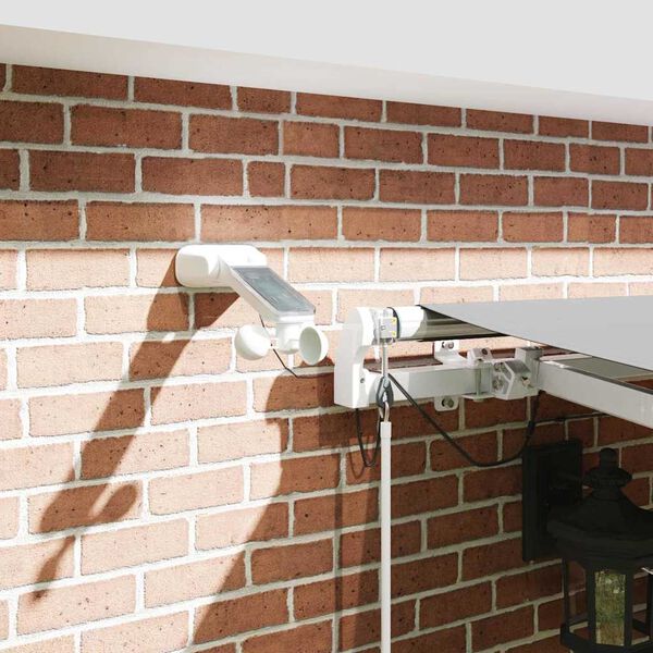 vidaXL Toldo con Manual 4,5 x 3,5 m Metal