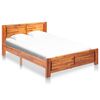 vidaXL Estructura de cama de madera maciza de acacia 140x200 cm