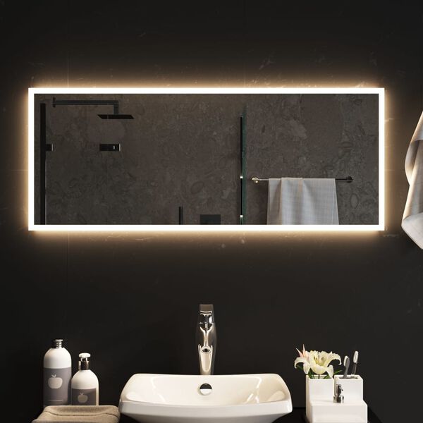 vidaXL Espejo de ba&ntilde;o con LED 40x100 cm