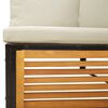 vidaXL Set de sof&aacute;s de jard&iacute;n con cojines 6 pzas madera maciza acacia