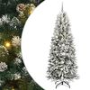 vidaXL &Aacute;rbol de Navidad artificial 210 cm PVC y Pl&aacute;stico y Acero y PE