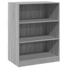 vidaXL Armario de madera de ingenier&iacute;a gris Sonoma 77x48x102 cm