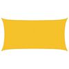 vidaXL Toldo Vela Amarillo 2,5 x 6 m HDPE