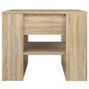vidaXL Mesa de centro madera de ingenier&iacute;a roble Sonoma 55,5x55x45 cm