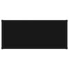 vidaXL Mesa de consola negro vidrio templado 80x35x75 cm