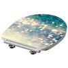 SCH&Uuml;TTE Asiento de WC Duroplast con brillo y cierre suave MAGIC LIGHT