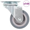 vidaXL Ruedas giratorias 144 unidades 50 mm