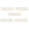 vidaXL Vallas enrejadas 5 uds madera de abeto 180x30 cm