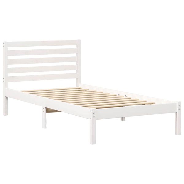 vidaXL Estructura de cama 80 x 200 cm Madera de pino macizo