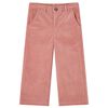 vidaXL Pantal&oacute;n infantil pana rosa envejecido 92