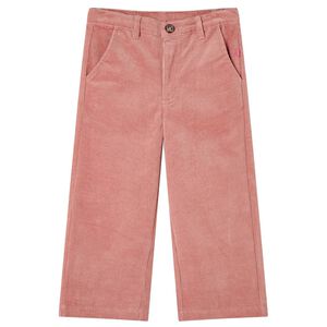 vidaXL Pantal&oacute;n infantil pana rosa envejecido 92