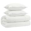 vidaXL Juego de edred&oacute;n y almohada 3 uds. 200x200 cm 4 estaciones Lana
