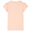 Camiseta infantil naranja claro 140