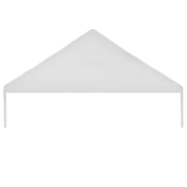 vidaXL Techo de carpa para celebraciones 5x10 m blanco