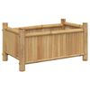vidaXL Jardinera de bamb&uacute; 50x30x25 cm