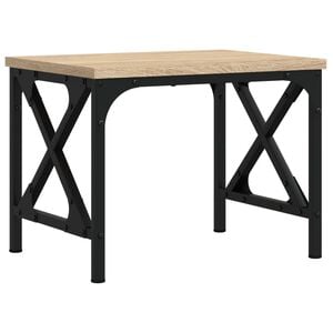 vidaXL Soporte de impresora madera ingenier&iacute;a roble Sonoma 40x30x31 cm
