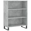 vidaXL Estanter&iacute;a madera de ingenier&iacute;a gris hormig&oacute;n 69,5x32,5x90 cm
