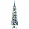 vidaXL Árbol de Navidad artificial 150 cm PVC, Metal y Plástico